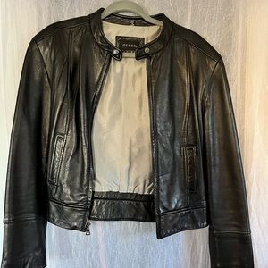 Guess genuine leather jacket
